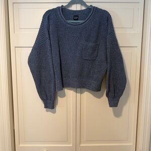 GAP Women's Navy Crew Neck Sweater